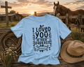 I Loved You At Your Darkest Tee — Romans 5:8 Christian Inspirational T-Shirt