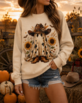 Western Halloween pullover